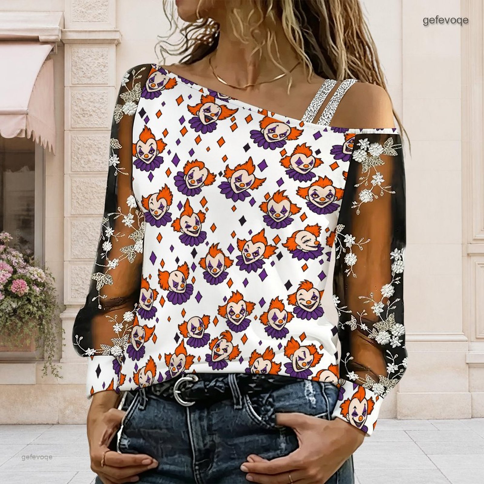 Women Asymmetric Off Shoulder  - Blouse Off Shoulder recension och pris