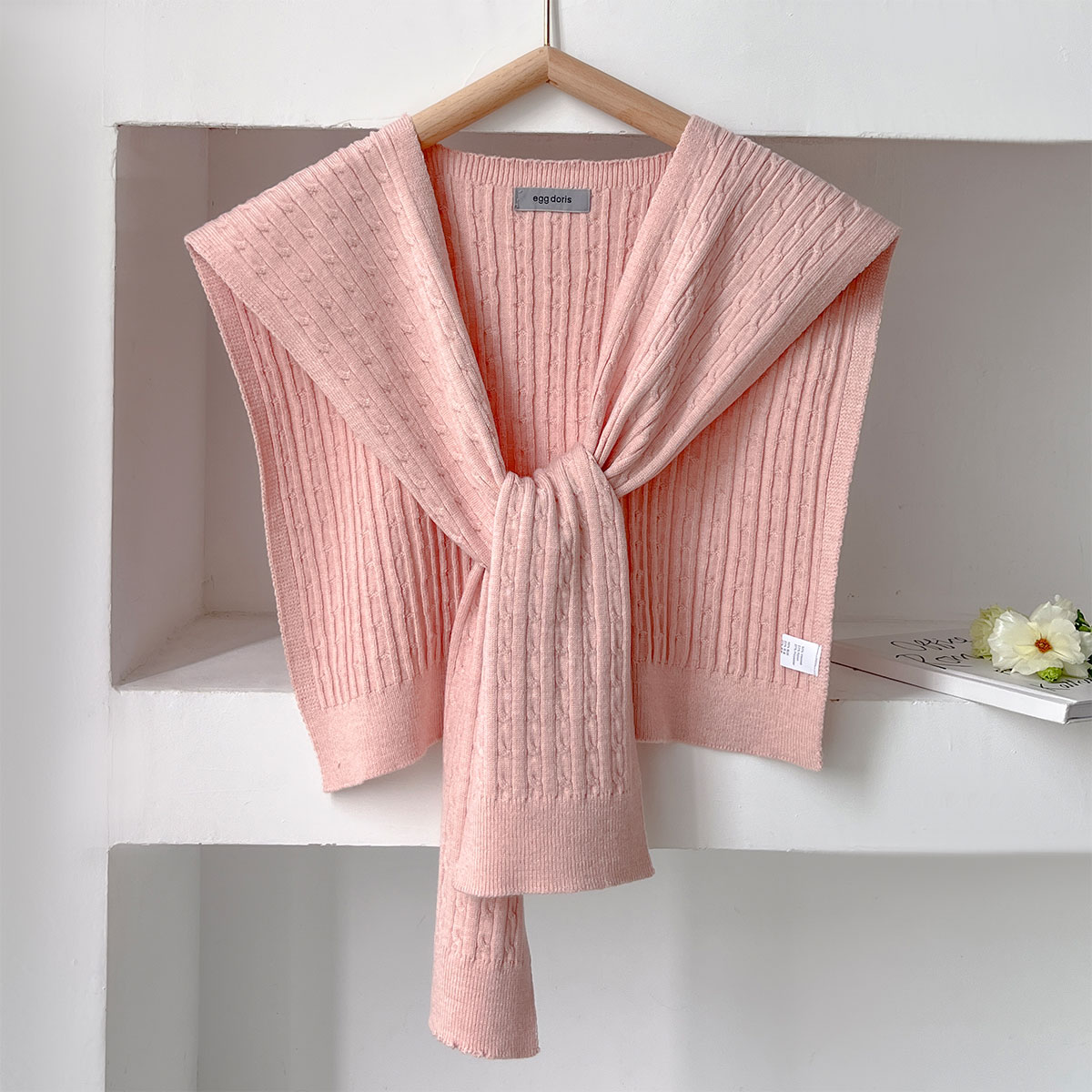 NEW Korean Autumn Knit Shawl F - Blouse Off Shoulder recension och pris